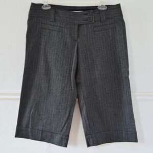 Stylish Gray Capri With Silver Strip - Dynamite - Size 9